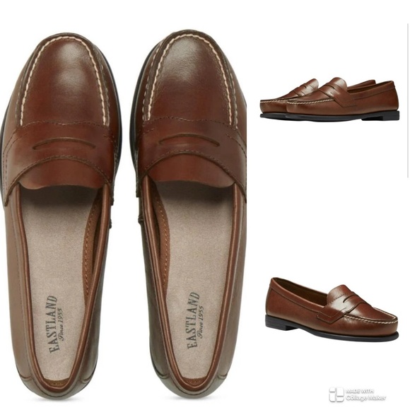 Eastland NWOT Women’s Classic Brown Penny Loafers - Picture 1 of 11